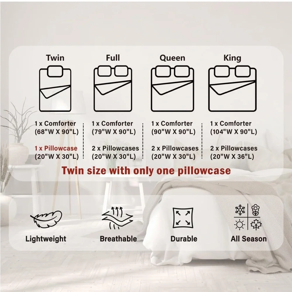 Festive Christmas Tree King Comforter and Pillow Cases